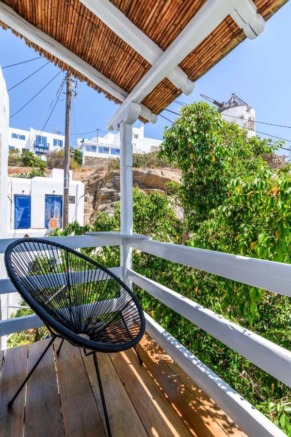 Floral Villa With Marvelous View To Mykonos Town Exterior foto